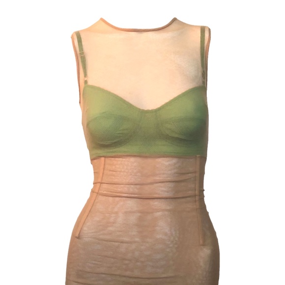 Dolce & Gabbana S/S 1998 Sheer Mesh Corset Dress - Picture 8 of 16